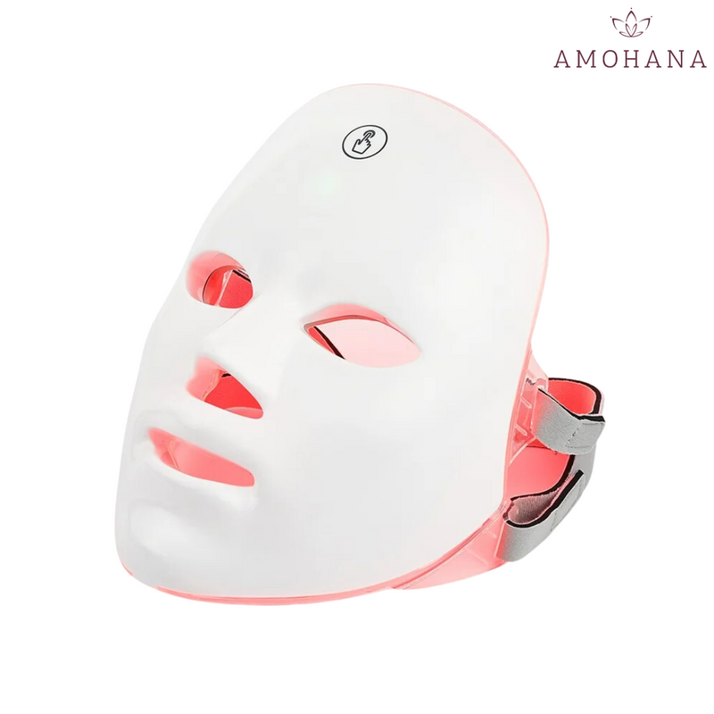 Máscara de terapia facial com Led