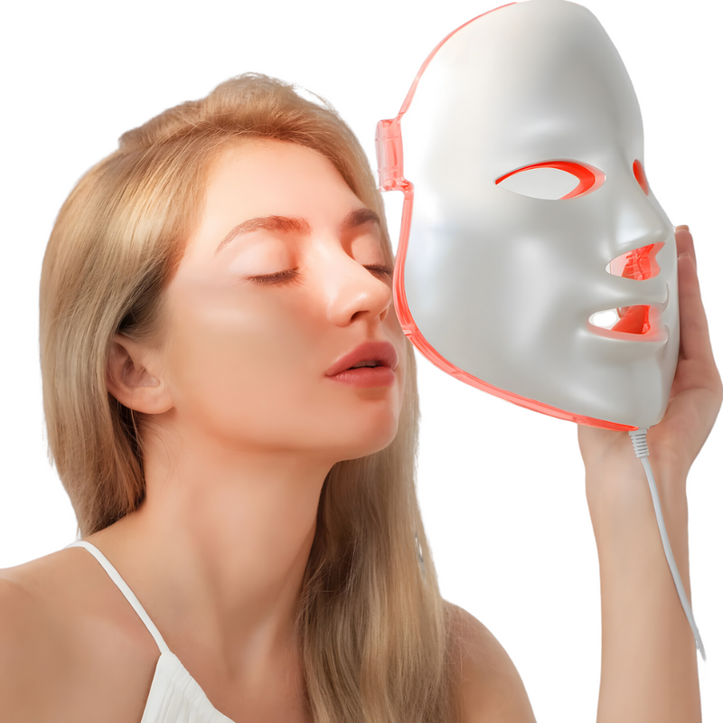 Máscara de terapia facial com Led